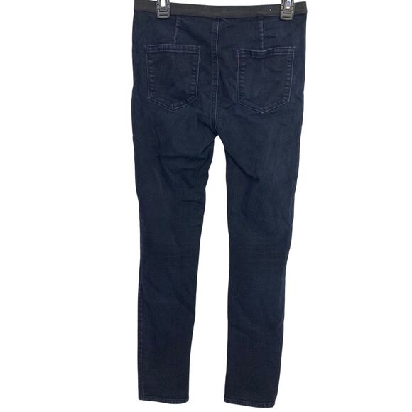 Altar'd State Womens Stretch Pull On Dark Wash Skinny Jeans Jeggings sz Small - Picture 7 of 16